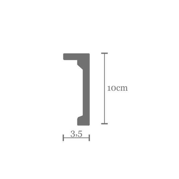 Listwa karniszowa Dunin CUP-101 3,5 × 10 × 200 cm