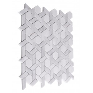 CARRARA WHITE ARMOR MOZAIKA DUNIN 30 x 29 x 1 cm