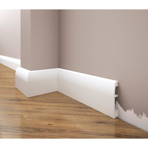 Listwa przypodłogowa Creativa LPC-06M 1,4 × 6,9 × 244 cm