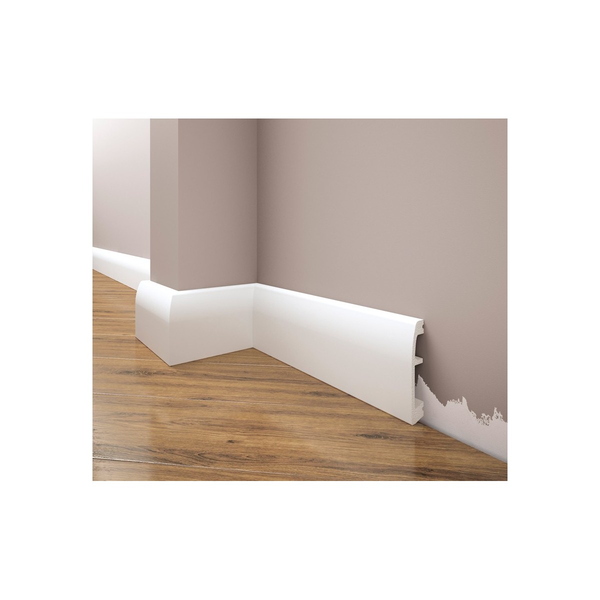 Listwa przypodłogowa Creativa LPC-06M 1,4 × 6,9 × 244 cm
