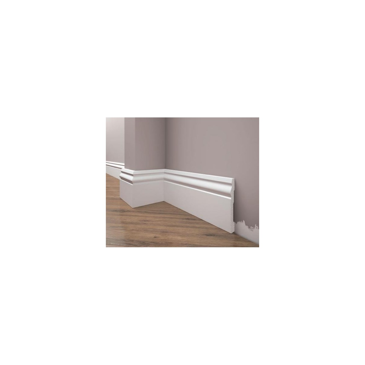 Listwa przypodłogowa Creativa LPC-08M 1,2 × 9,4 × 244 cm