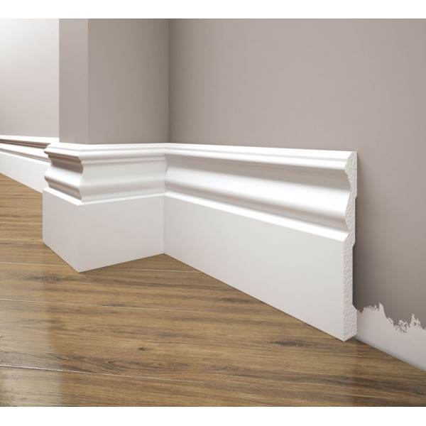 Listwa przypodłogowa Creativa LPC-09M 1,5 × 11,9 × 244 cm