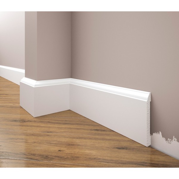 Listwa przypodłogowa Creativa LPC-15M 1,3 × 8,1 × 244 cm