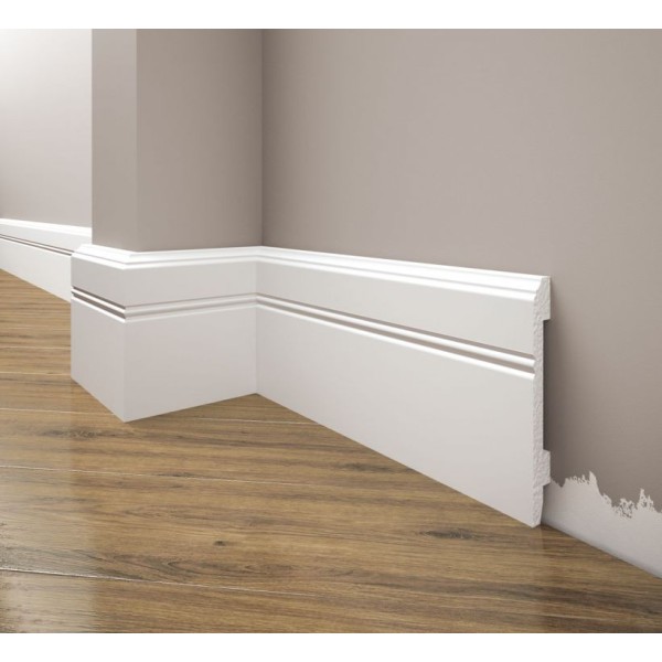 Listwa przypodłogowa Creativa LPC-18M 1,2 × 10,7 × 244 cm