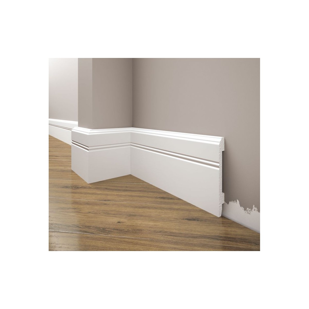 Listwa przypodłogowa Creativa LPC-18M 1,2 × 10,7 × 244 cm