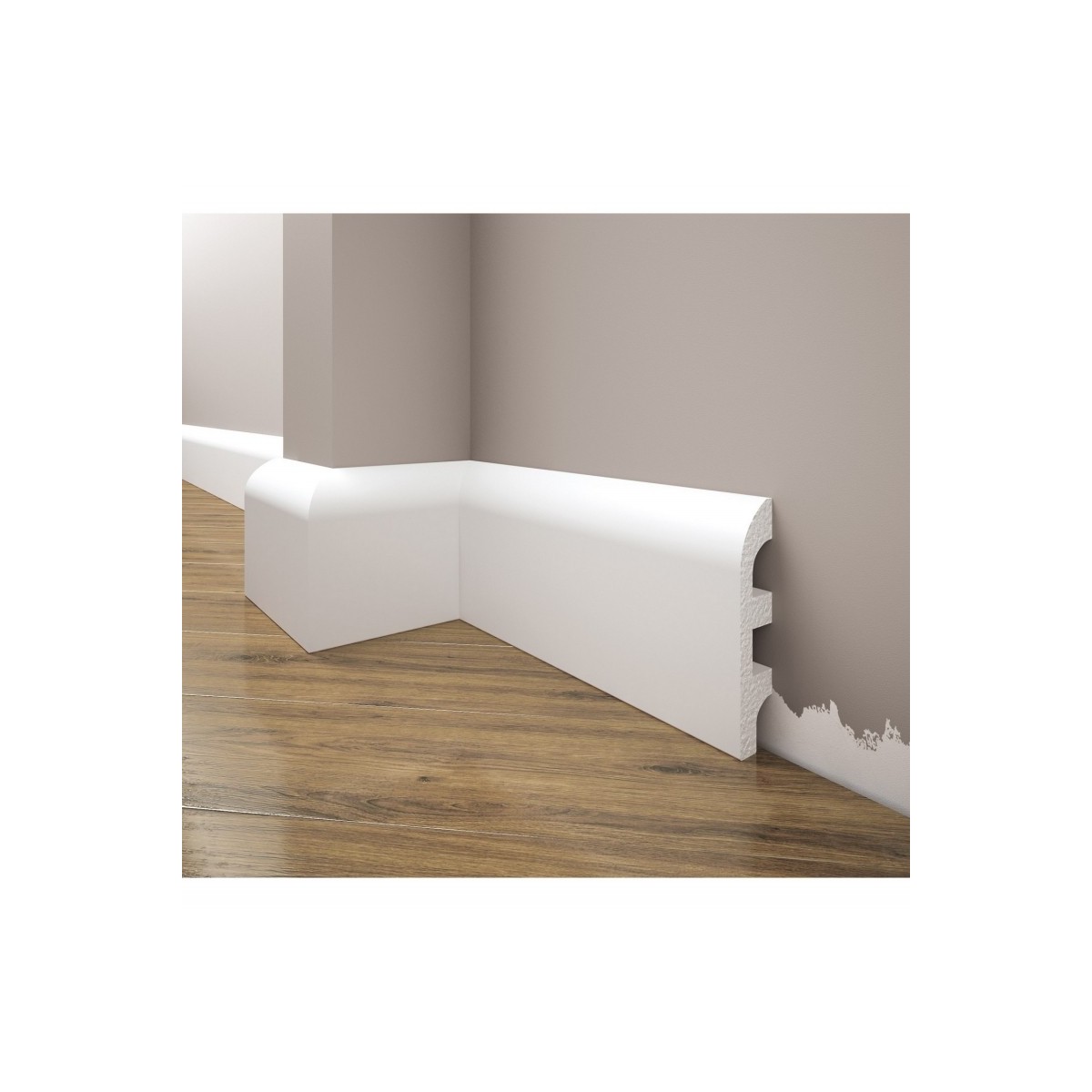 Listwa przypodłogowa Creativa LPC-19M 1,8 × 10 × 244 cm