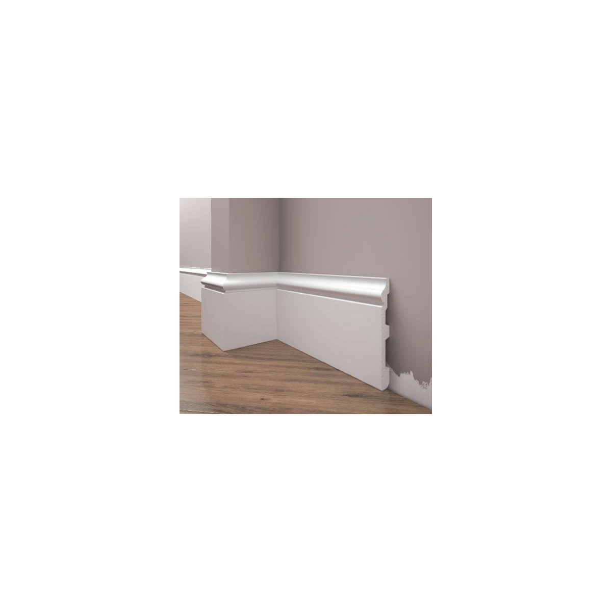 Listwa przypodłogowa Creativa LPC-22M 1,5 × 12 × 244 cm