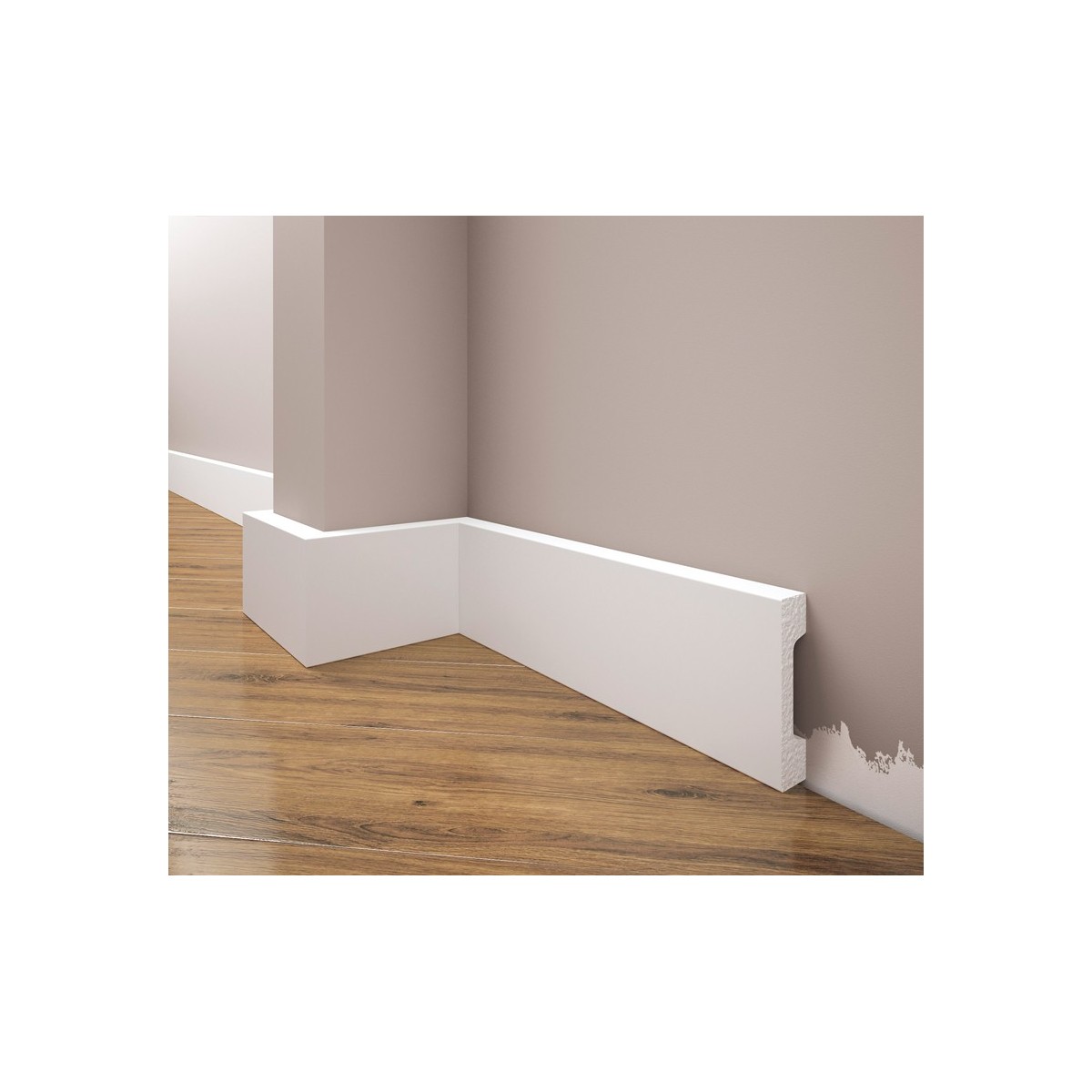 Listwa przypodłogowa Creativa LPC-23M 1,6 × 7 × 244 cm