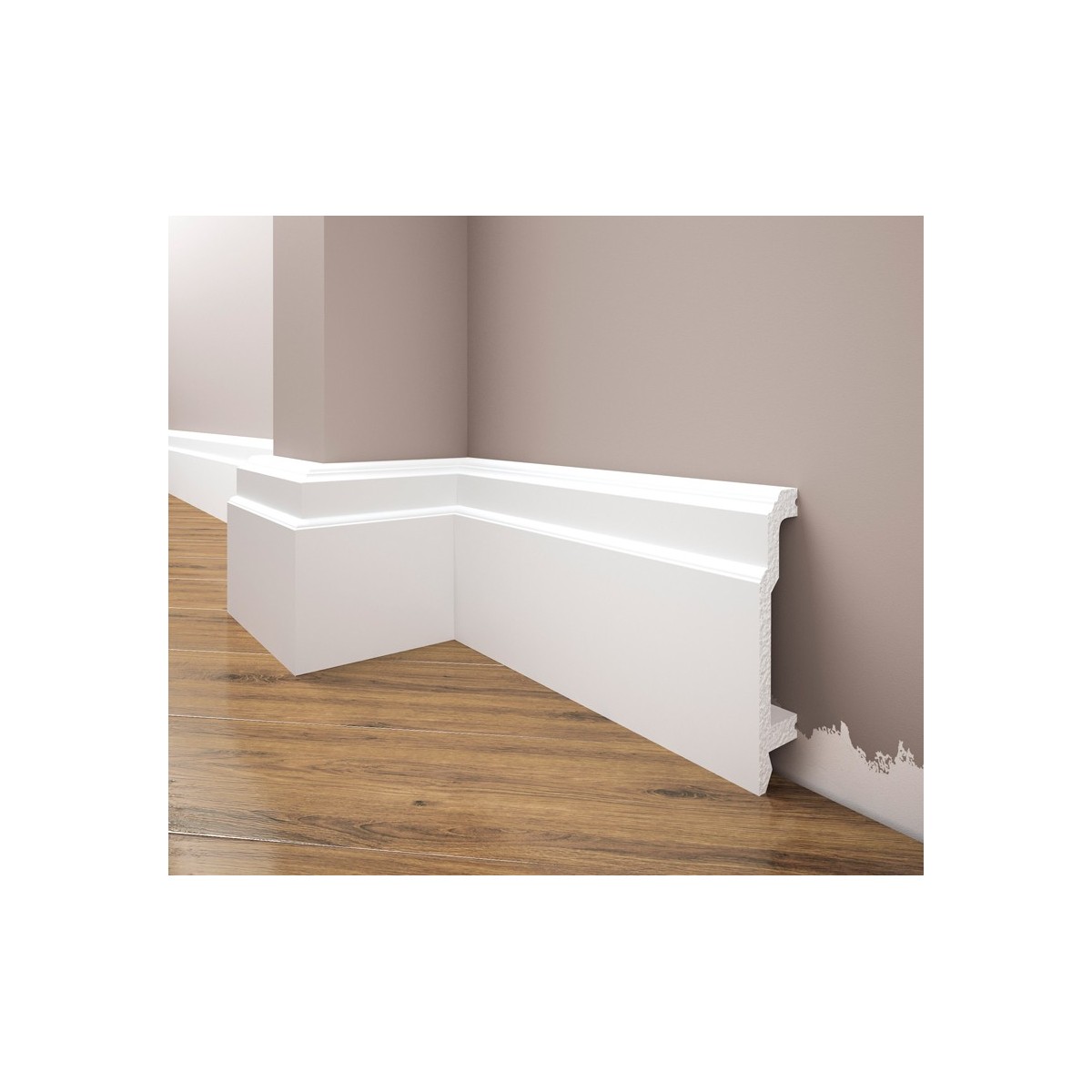 Listwa przypodłogowa Creativa LPC-26M 2,2 × 10,3 × 244 cm