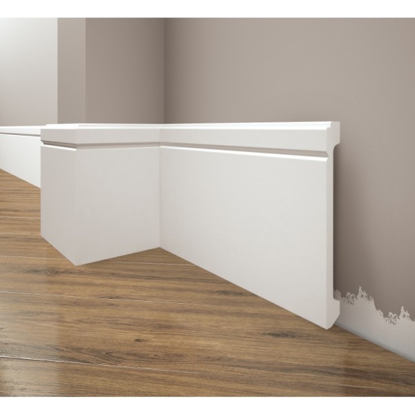 Listwa przypodłogowa Creativa LPC-30M 1,6 × 13,8 × 244 cm