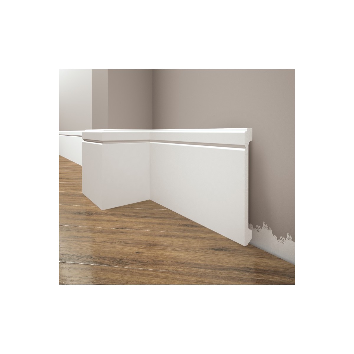 Listwa przypodłogowa Creativa LPC-30M 1,6 × 13,8 × 244 cm