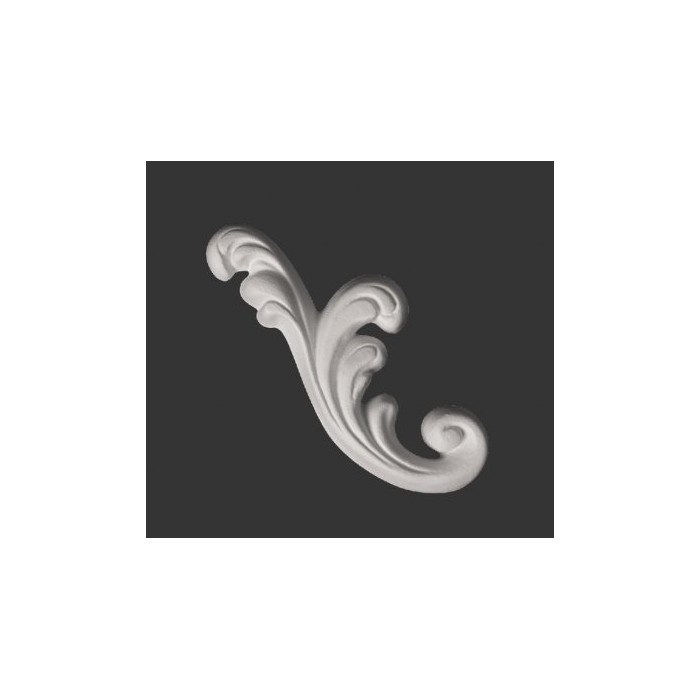 1.60.009 ORNAMENT EUROPLAST  - 13,4 x 1,2 x 5,5 cm