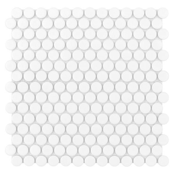 Mozaika Dunin Miss Penny White Matt 27,2 × 27,4 cm
