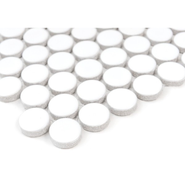 Mozaika Dunin Miss Penny White Matt 27,2 × 27,4 cm