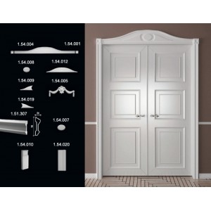 1.54.008 ELEMENT DEKORACYJNY EUROPLAST  - 15,5 x 11,5 x 1,5 cm