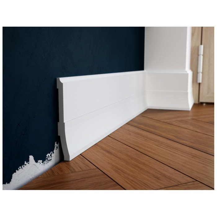 PRO-105F LISTWA PRZYPODŁOGOWA FLEX  16 x 2,4 x 200 cm