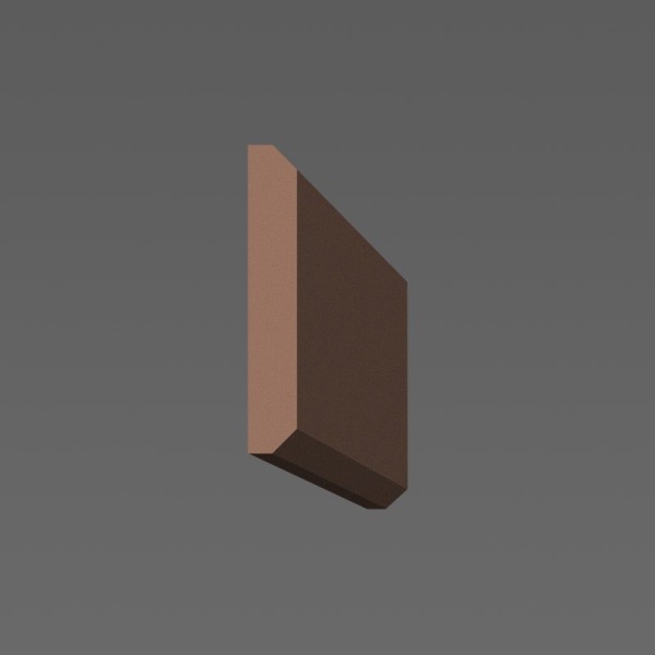 Bonia elewacyjna Exterior BP002/A 37 × 25 × 4 cm