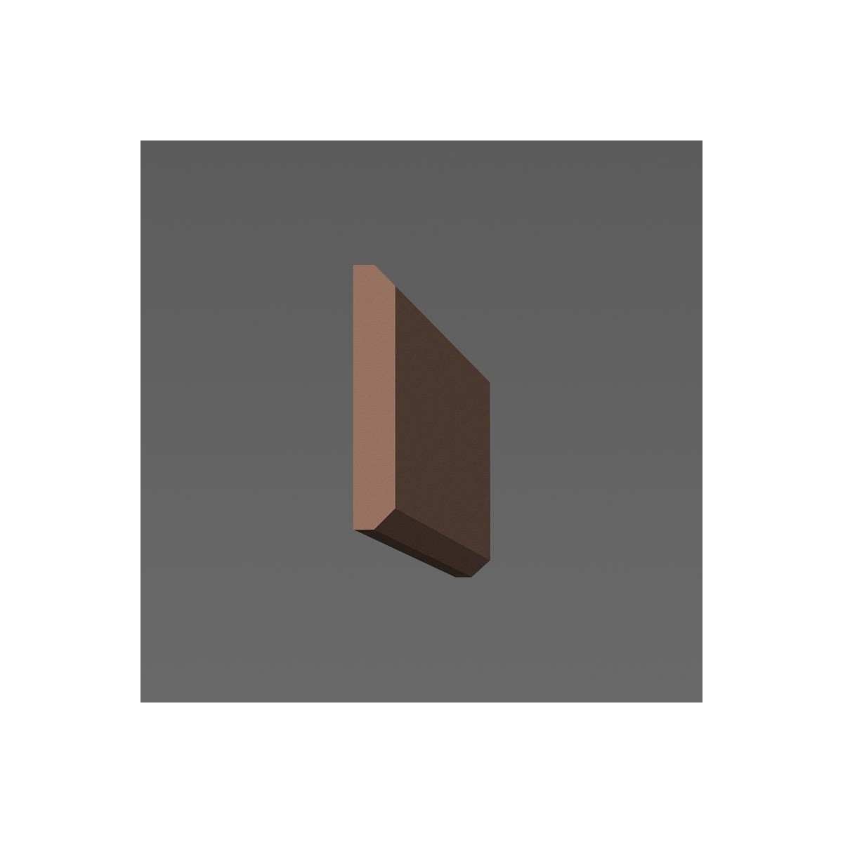 Bonia elewacyjna Exterior BP002/B 25 × 25 × 4 cm
