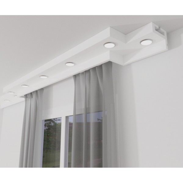 Listwa sufitowa halogenowa Modernpro MPHOGZ 12 × 6 × 200 cm