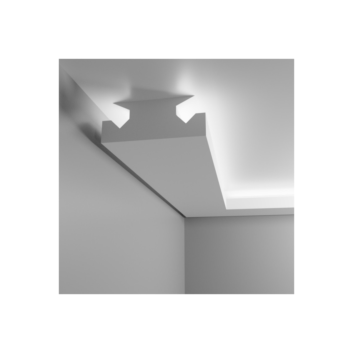 Listwa oświetleniowa Modernpro MIRROR 11 × 4,5 × 200 cm