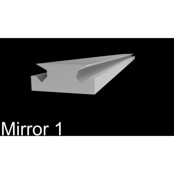 Listwa oświetleniowa Modernpro MIRROR 15 × 8 × 200 cm