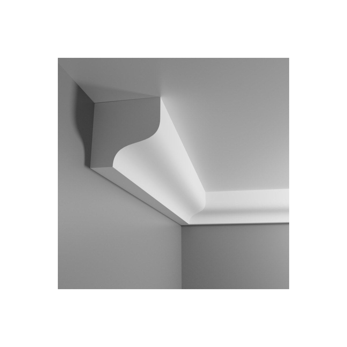 Listwa przysufitowa Modernpro MINI 2 × 2 × 200 cm