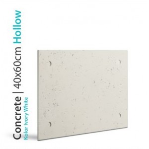 CONCRETE HOLLOW IVORY WHITE...