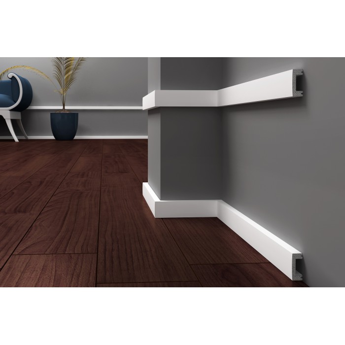 PN4016 LISTWA PRZYPODŁOGOWA KROME  4 x 1,6 x 240 cm