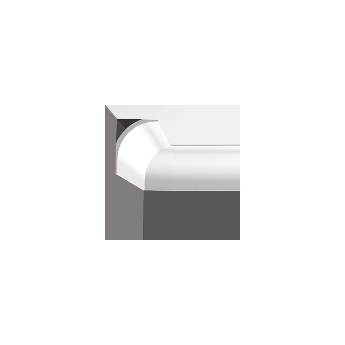 Listwa przysufitowa Dunin CAS-101 10 × 10 × 200 cm