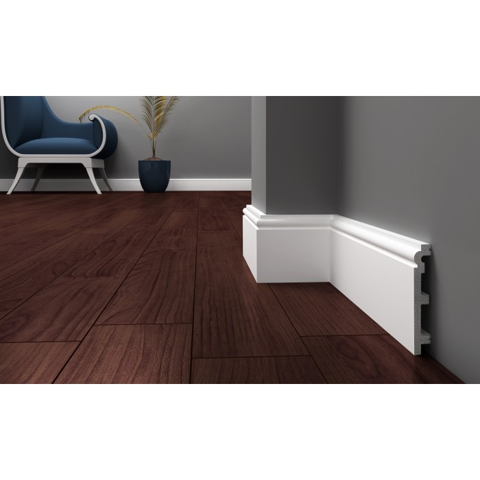 P12019B LISTWA PRZYPODŁOGOWA KROME 12 x 1,9 x 240 cm