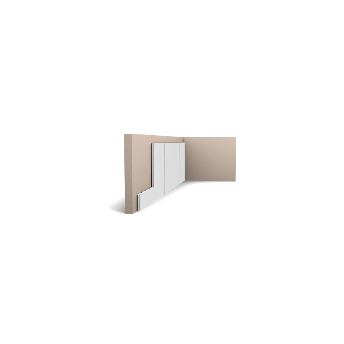 Listwa ścienna Orac PX147 9,5 × 16,9 × 200 cm