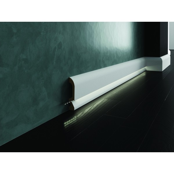 Listwa przypodłogowa Creativa LPC-19M-LE 1,8 × 10 × 244 cm