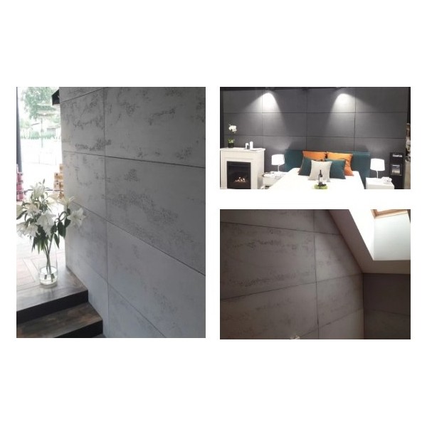 Beton architektoniczny VHCT PB00 B 120 × 60 × 1 cm – różne odcienie