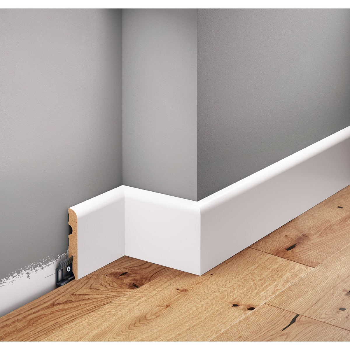 Listwa przypodłogowa Creativa LMDF-03 1,3 × 8 × 220 cm
