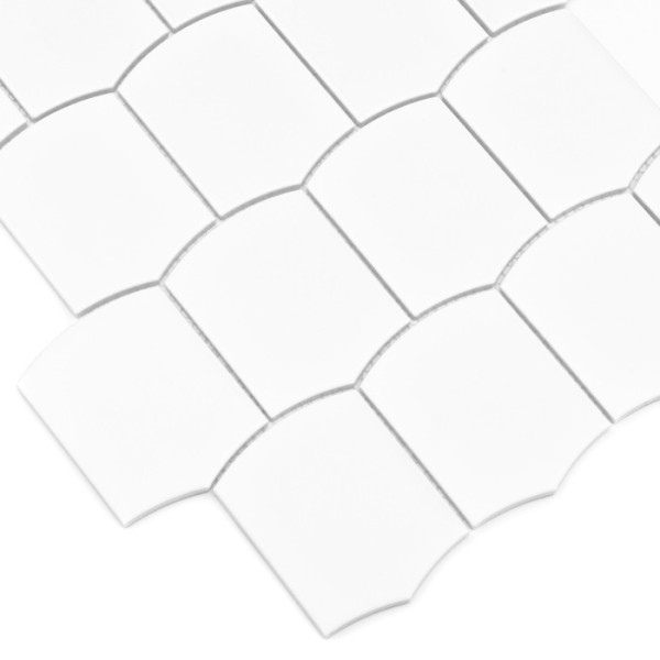 ARCADO WHITE MATT MOZAIKA DUNIN 25