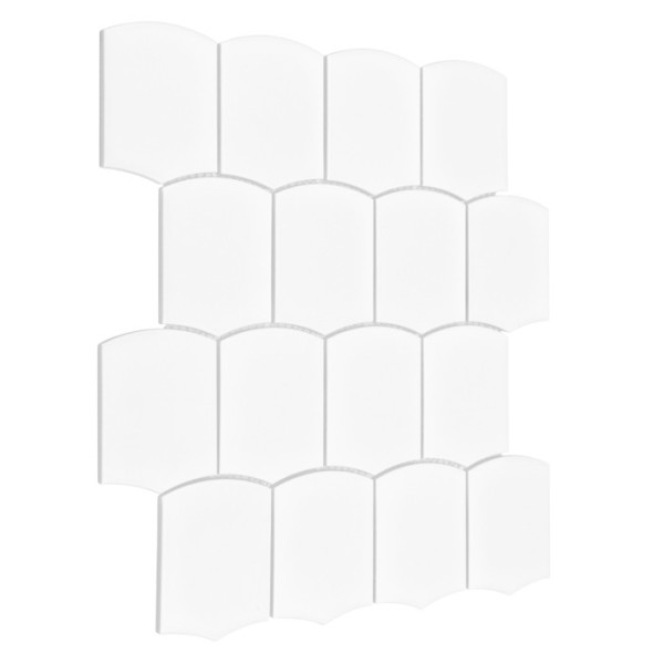 ARCADO WHITE MATT MOZAIKA DUNIN 25