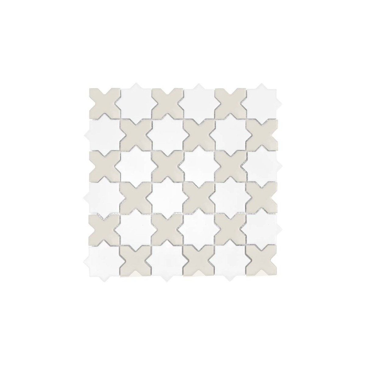 STAR&CROSS WHITE MIX MATT MOZAIKA DUNIN 30