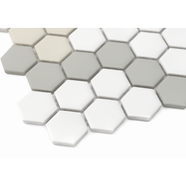 MINI HEXAGON COMPASS MATT MOZAIKA DUNIN 30 x 26 cm