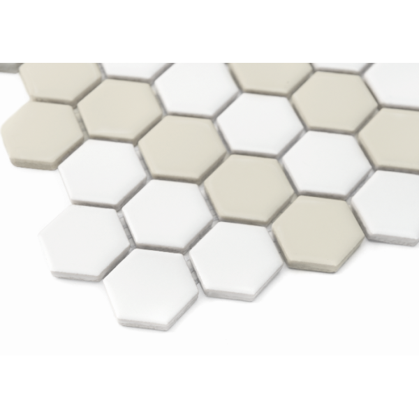 MINI HEXAGON DOUBLEHEX MATT MOZAIKA DUNIN 40