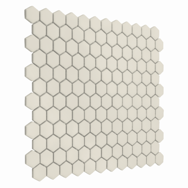 MINI HEXAGON COTTON MATT MOZAIKA DUNIN 30 x 26 cm