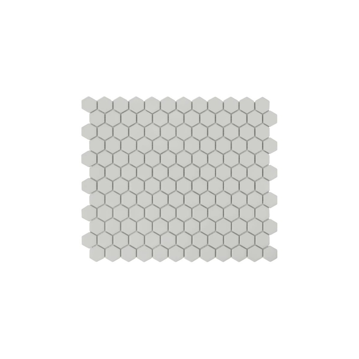 MINI HEXAGON ASH MATT MOZAIKA DUNIN 30 x 26 cm