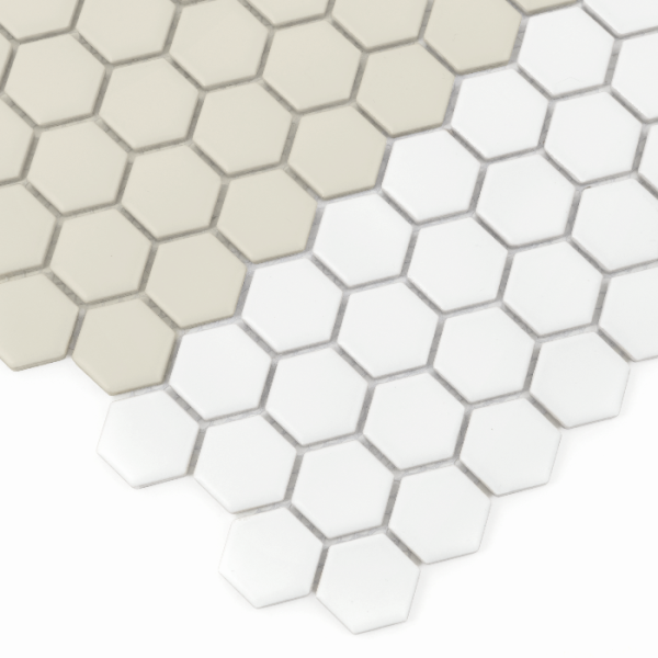 MINI HEXAGON STRIPE 1.C MATT MOZAIKA DUNIN 30 x 26 cm