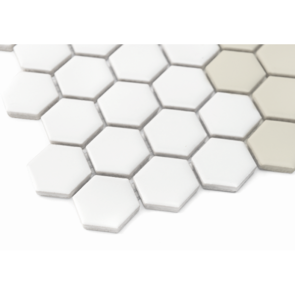 MINI HEXAGON STRIPE 2.1.C MATT MOZAIKA DUNIN 30 x 26 cm