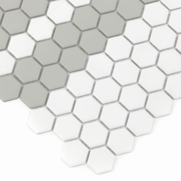 MINI HEXAGON STRIPE 2.A MATT MOZAIKA DUNIN 30 x 26 cm