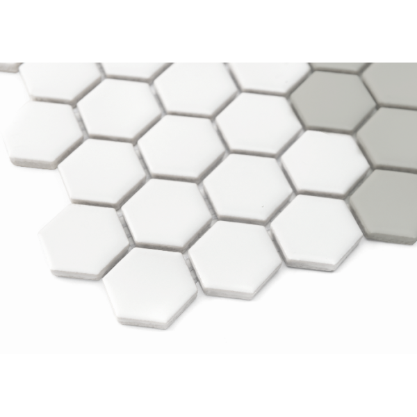 MINI HEXAGON STRIPE 2.1.A MATT MOZAIKA DUNIN 30 x 26 cm