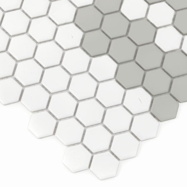 MINI HEXAGON STRIPE 2.3.A MATT MOZAIKA DUNIN 30 x 26 cm