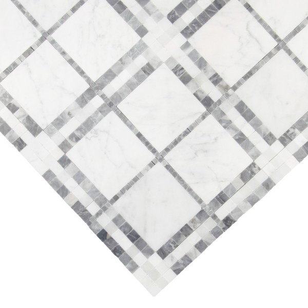 CARRARA TARTAN MOZAIKA DUNIN 31 x 31 x 1 cm