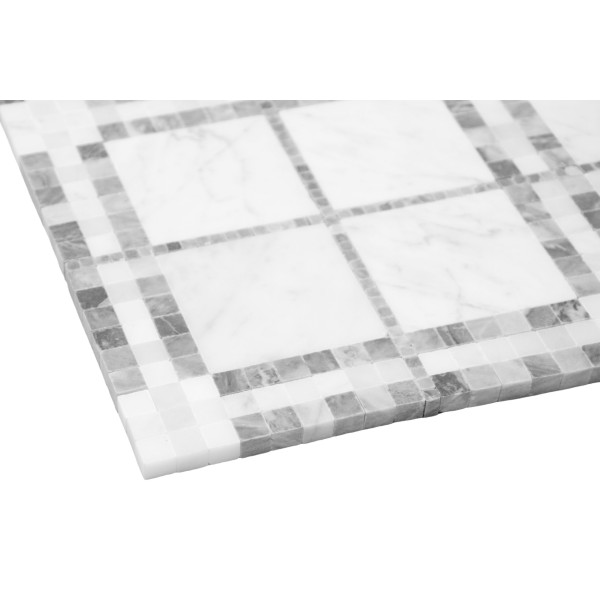 CARRARA TARTAN MOZAIKA DUNIN 31 x 31 x 1 cm