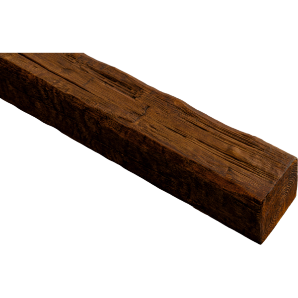 BR-21 PALISANDER belka dekoracyjna rustykalna ciosana kolor PALISANDER