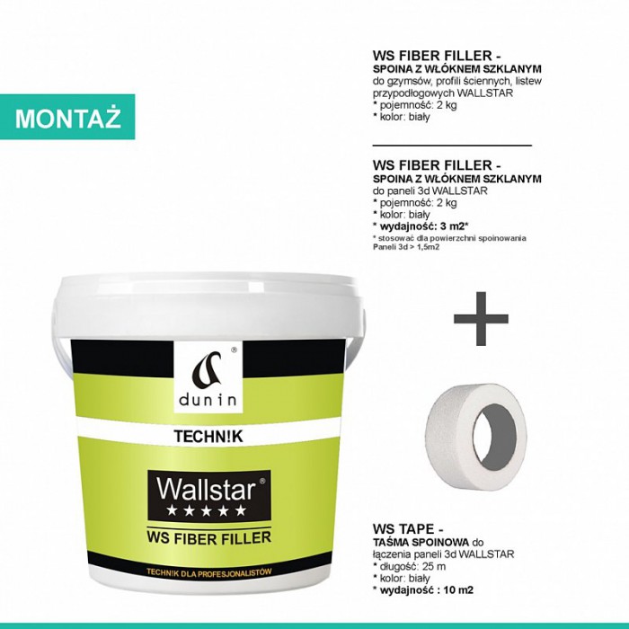 WS FIBER FILLER SPOINA DO PANELI DUNIN 300ml